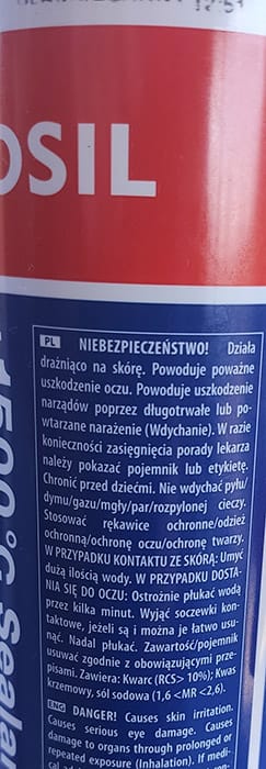 697m-uszczelniacz Uszczelniacz kominkowy Sealant +1500